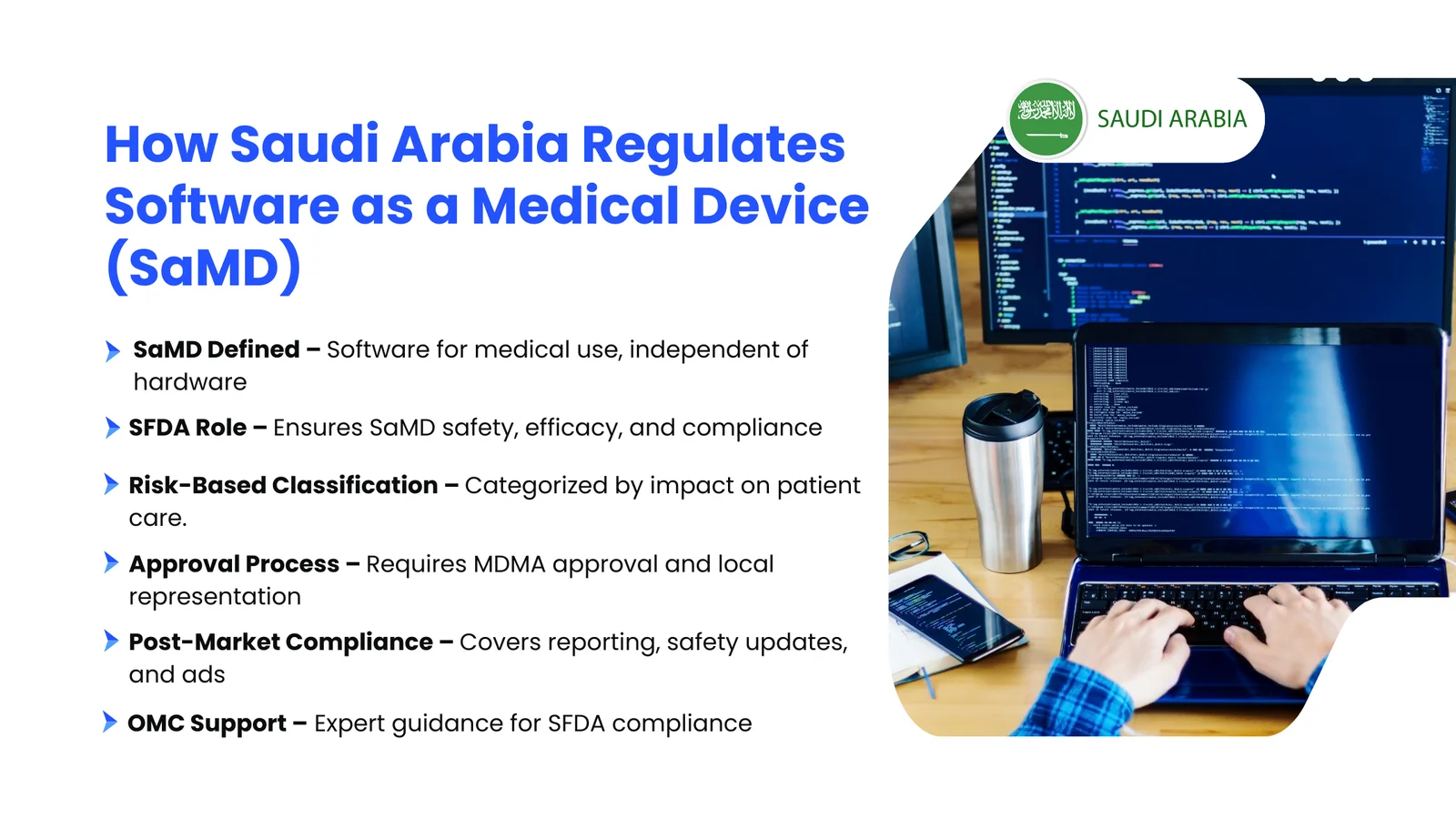 How Saudi Arabia Regulates Software as a Medical Device (SaMD)?